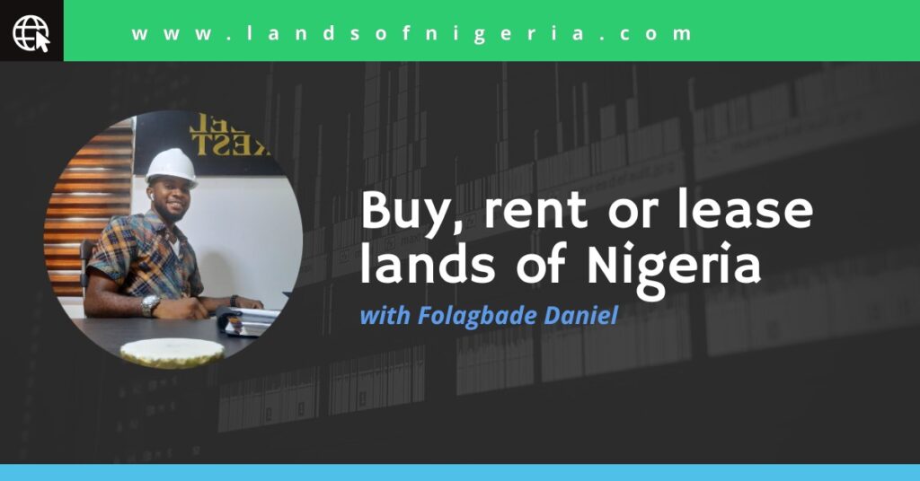 lands of Nigeria for sale