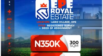 land for sale in Epe