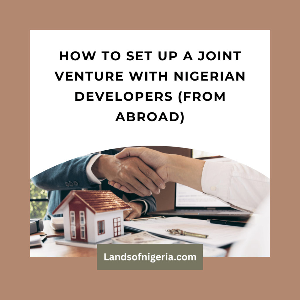 How to Set Up a Joint Venture with Nigerian Developers (From Abroad)