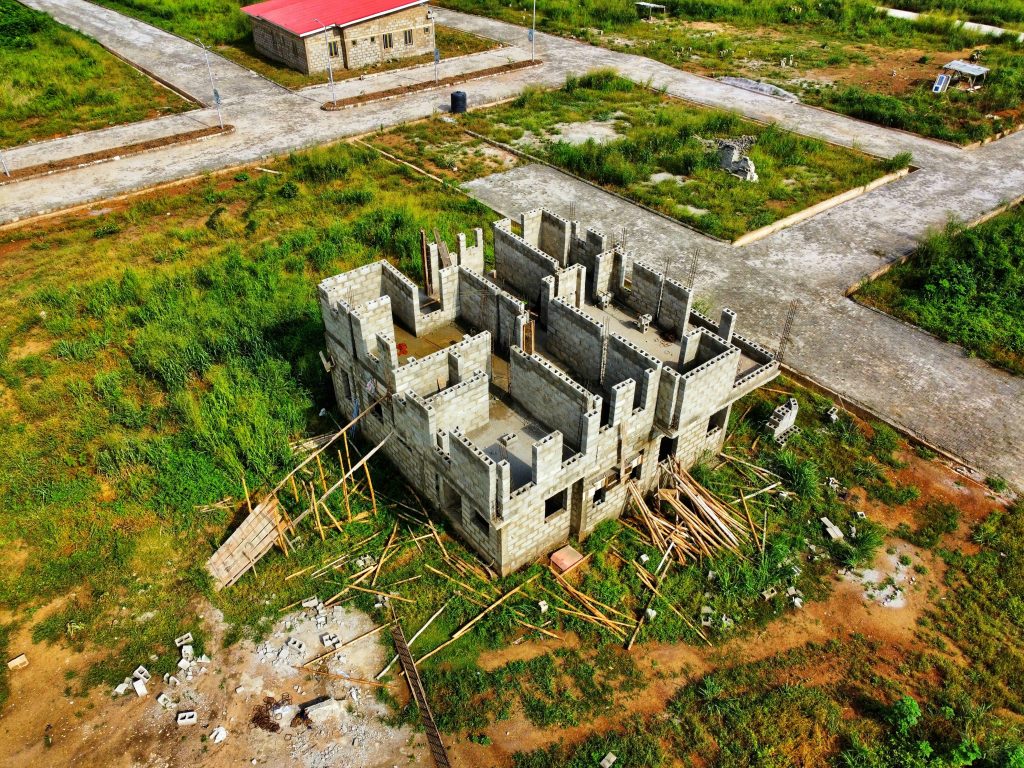 Residential estate homes at Rayfield Gardens City, Akobo GRA, Ibadan, Nigeria — affordable homeownership options for young buyers
