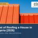 Cost of Roofing a House in Nigeria (2026) — Lands of Nigeria cost guide cover
