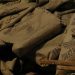 Stacked 50kg bags of cement at a building-materials supplier, illustrating rising cement prices in Nigeria in July 2026