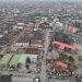 Aerial view of a developing Lagos district along the Ibeju-Lekki growth corridor, Nigeria, 2026